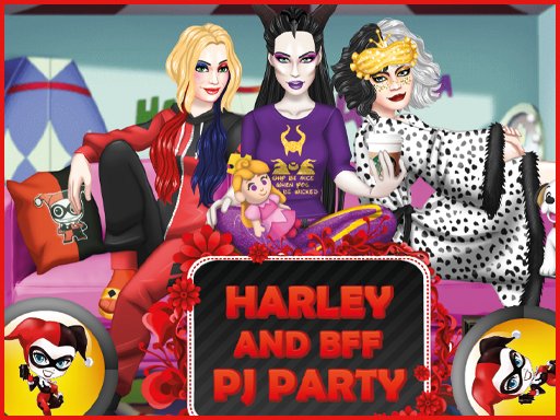 Dress Up Game: Harley and BFF PJ Party Online Online