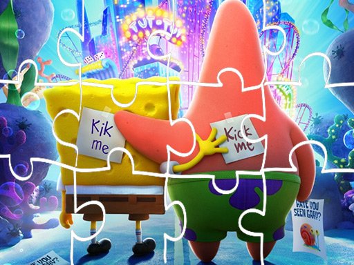 Spongebob Sponge On The Run Jigsaw Game Online Online